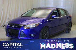 Used 2014 Ford Focus Titanium HB **Leather, Heated Seats, Sunroof, Nav, 2 Sets of Wheels** for sale in Regina, SK