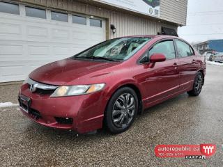 Used 2009 Honda Civic EX-L Certified Loaded Leather Sunroof Heated Seats for sale in Orillia, ON