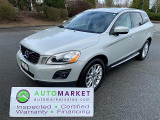 Used 2010 Volvo XC60 T6 AWD FINANCING, WARRANTY, INSPECTED WITH BCAA MEMBERSHIP! for sale in Surrey, BC