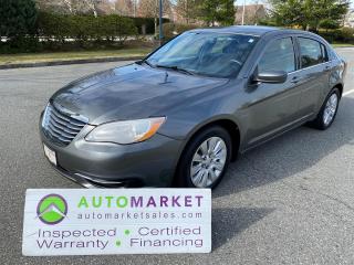 Used 2013 Chrysler 200 ALL POWER OPTIONS, SERVICE HISTORY, FINANCING, WARRANTY, INSPECTED W/BCAA MEMBERSHIP! for sale in Surrey, BC