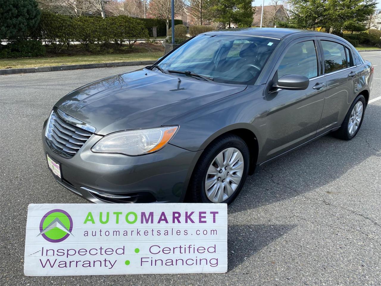 Used 2013 Chrysler 200 ALL POWER OPTIONS, SERVICE HISTORY, FINANCING, WARRANTY, INSPECTED W/BCAA MEMBERSHIP! for sale in Langley, BC