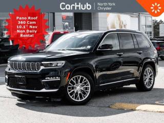 Used 2022 Jeep Grand Cherokee Summit Pano Sunroof 360 Camera Front Vented Seats for sale in Thornhill, ON