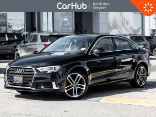 Used 2020 Audi A3 Sedan Komfort Sunroof Rear Back-Up Camera front Heated Seats for sale in Thornhill, ON