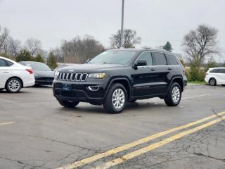 Used 2021 Jeep Grand Cherokee Laredo 4WD, Nav, Heated Steering + Seats, CarPlay + Android, Remote Start, Power Liftgate & More! for sale in Guelph, ON