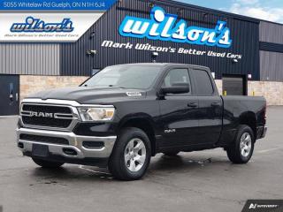 *This Ram 1500 Features the Following Options*Dealer Certified Pre-Owned. This Ram 1500 boasts a 5.7 L engine powering this Automatic transmission. Reverse Camera, Power Sliding Rear Window, Bedliner, QUICK ORDER PACKAGE 25A TRADESMAN -inc: Engine: 5.7L HEMI VVT V8 w/FuelSaver MDS, Transmission: 8-Speed Automatic , Air Conditioning, Bluetooth, Tilt Steering Wheel, Steering Radio Controls, Power Windows, Power Locks, Cruise Control, Traction Control, Power Mirrors.*Visit Us Today *Stop by Mark Wilsons Better Used Cars located at 5055 Whitelaw Road, Guelph, ON N1H 6J4 for a quick visit and a great vehicle!60+ years of World Class Service!650+ Live Market Priced VEHICLES! ONE MASSIVE LOCATION!No unethical Penalties or tricks for paying cash!Free Local Delivery Available!FINANCING! - Better than bank rates! 6 Months No Payments available on approved credit OAC. Zero Down Available. We have expert licensed credit specialists to secure the best possible rate for you and keep you on budget ! We are your financing broker, let us do all the leg work on your behalf! Click the RED Apply for Financing button to the right to get started or drop in today!BAD CREDIT APPROVED HERE! - You dont need perfect credit to get a vehicle loan at Mark Wilsons Better Used Cars! We have a dedicated licensed team of credit rebuilding experts on hand to help you get the car of your dreams!WE LOVE TRADE-INS! - Top dollar trade-in values!SELL us your car even if you dont buy ours! HISTORY: Free Carfax report included.Certification included! No shady fees for safety!EXTENDED WARRANTY: Available30 DAY WARRANTY INCLUDED: 30 Days, or 3,000 km (mechanical items only). No Claim Limit (abuse not covered)5 Day Exchange Privilege! *(Some conditions apply)CASH PRICES SHOWN: Excluding HST and Licensing Fees.2019 - 2024 vehicles may be daily rentals. Please inquire with your Salesperson.We have made every reasonable attempt to ensure options are correct but please verify with your sales professional