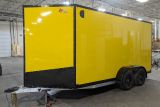 2024 Canadian Trailer Company 7x14 V Nose Cargo Trailer Aluminum Tandem Axle Photo8