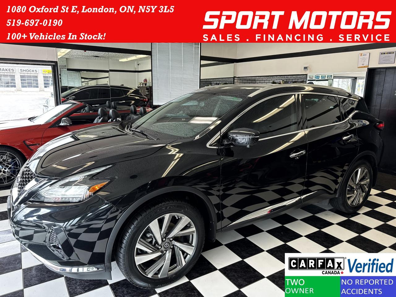 2019 Nissan Murano SL AWD+Roof+ApplePlay+Adaptive Cruise+CLEAN CARFAX Photo93