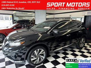 Used 2019 Nissan Murano SL AWD+Roof+ApplePlay+Adaptive Cruise+CLEAN CARFAX for sale in London, ON