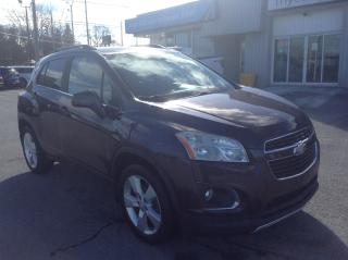 Used 2014 Chevrolet Trax LTZ AWD!! HEATED SEATS. PWR SEATS. ALLOYS. PWR GROUP. A/C. KEYLESS ENTRY. for sale in Kingston, ON