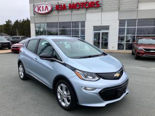 Web and Dawn are thrilled to present this amazing 2017 Chevy Bolt EV. Full electric vehicle that is a lot of fun to drive without being a drain on your pocketbook. Stop by or call Forbes KIA Bridgewater today. 866 543 9542. .Forbes KIA Bridgewater is proud to be recognized as KIA Canadas 2019 category excellence winner. Awarded as the #1 KIA dealer in Sales and after sales customer service experience in Canada. Forbes Group has been selling new and used cars and trucks in Nova Scotia since 1966. All vehicles come with a three day money back guarantee, complimentary car wash when in for a service visit, shuttle service, multiple loaner vehicles available, if need be, and free snacks and refreshments while you wait.  All new and used KIAs include Forbes Kia Service Loyalty Discount for life program. We take pride in our ability to take care of your needs.  We want to ensure that you are completely comfortable while shopping with us for your next new or used vehicle