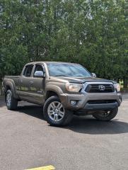 <p>Certified, 1 owner, no accidents, clean frame. </p><p>Our fully loaded 13 Tacoma Limited Double Cab w/ 6 foot box is now for sale! </p><p> </p><p>1 owner, no accident history. Clean title. Carfax available. Regularly serviced at a private mechanic. Just traded in on a new truck. </p><p> </p><p>Loaded. Leather, navi, htd seats, cam. </p><p> </p><p>Frame was inspected by the Toyota dealer and passed the recall. Factory frame treatment applied. No rust on the truck. In excellent condition all around. </p><p> </p><p>A/C blows cold. 4wd works. Runs & drives smooth. Engine is healthy. </p><p> </p><p>Safety inspection & certificate just done. 4 new tires, new windshield, new brake pads, rotors, calipers, rear drums, new muffler, exhaust repair, rear leaf springs. About $4000 of maintenance just completed. Ready to go for the new owner! </p><p> </p><p>Price is + TAX + licensing fees.</p><p>Trade-ins available. </p><p>Test drives by appointment only. </p><p>OMVIC registered dealer & UCDA member</p><p>Starks Motorsports LTD</p><p>48 Woodslee Ave unit 3 Paris ON</p>