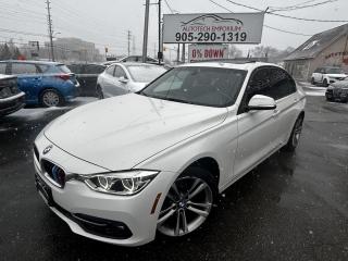 Used 2018 BMW 3 Series 330I XDrive Pearl White Leathe/Sunroof/Push Start/Dual Climate/Memory Seats/Navi for sale in Mississauga, ON