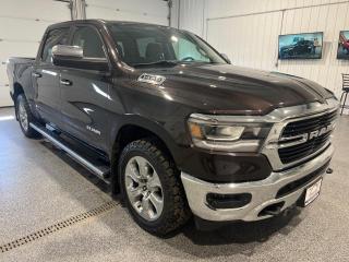 Used 2019 RAM 1500 Big Horn Crew Cab SWB 4WD #heated seat # heated steering wheel for sale in Brandon, MB
