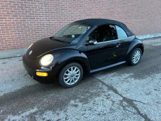Used 2005 Volkswagen New Beetle GLS, LEATHER, CERTIFIED. NO ACCIDENTS for sale in Ajax, ON