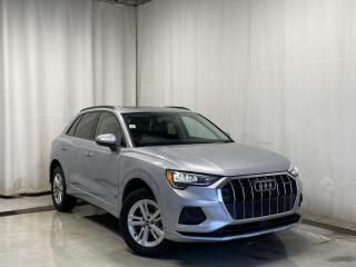 Fully Inspected, ALL Work Complete and Included in Price! Call Us For More Info at 587-409-5859 



Behold the epitome of automotive elegance and sophistication: LEATHER UPHOLSTERY, DUAL MOONROOF, ALL WHEEL DRIVE, HEATED SEATS. This 2022 Audi Q3 Komfort in stunning Silver, with a sleek Black interior, is the perfect blend of luxury and performance. 



Imagine yourself cruising through the streets with the confidence that only an Audi can provide. With a powerful 4-cylinder engine and All Wheel Drive, this beauty is ready to conquer any road, come rain or shine. The DUAL MOONROOF offers a breathtaking view of the sky, while the LEATHER UPHOLSTERY envelops you in comfort and style. The HEATED SEATS ensure you stay warm and cozy, even on the chilliest of days.



But wait, theres more! This magnificent machine also boasts LED HEADLIGHTS and LED TAILLIGHTS for unparalleled visibility, a BACKUP CAMERA for those tight parking spots, and AUTO RAIN SENSING WIPERS that spring into action at the first hint of rain. The TRACTION CONTROL keeps you steady on your path, and the POWER DRIVER SEAT ensures you find the perfect driving position every time.



With an odometer reading of 49203 kilometers, this Audi Q3 Komfort has plenty of adventures left to offer. Stock Number: 229051. This is not just a vehicle; its a statement. Step into the world of luxury and performance today! 





 Call 587-409-5859 for more info or to schedule an appointment! Listed Pricing is valid for 72 hours. Financing is available. Please see dealer for term availability and interest rates. AMVIC Licensed Business.
