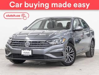 Used 2021 Volkswagen Jetta Comfortline w/ Apple CarPlay & Android Auto, A/C, Rearview Cam for sale in Toronto, ON