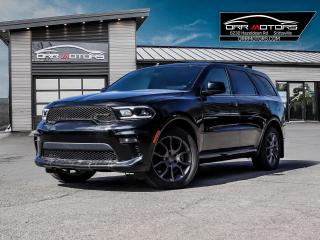 Used 2022 Dodge Durango SXT SOLD CERTIFIED AND IN EXCELLENT CONDITION! for sale in Stittsville, ON