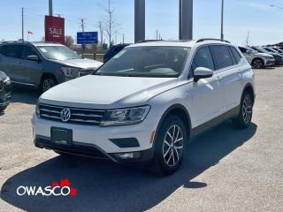 Used 2021 Volkswagen Tiguan 2.0L Comfortline! Clean CarFax! Safety Included! for sale in Whitby, ON