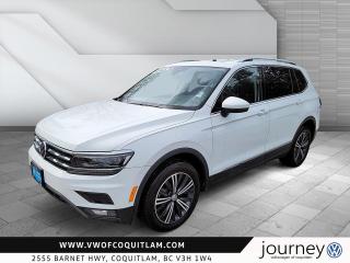 Used 2021 Volkswagen Tiguan Highline 2.0T 8sp at w/Tip 4M for sale in Coquitlam, BC