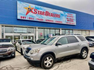 AWD 7 PASSENGER  WE FINANCE ALL CREDIT!  500+ CARS IN STOCK
FRESH TRADE  AS IS  NOT CERTIFIED  FOR MORE INFO CONTACT 519+455+7771 ONLY or TEXT 519+702+8888
This vehicle has been traded in by a Valued customer for a newer vehicle and is being sold  as is without a safety. This is because of the vehicle age and/or kms. If you are looking for a cheap vehicle to safety yourself please contact us about this vehicle but if you would like a different vehicle with less kms that is certified please CALL OR TEXT US at  519+702+8888  or apply online. View our 500+ vehicles in stock! Visit us online today! Below is the disclaimer that is required by law by the Ontario Motor Vehicle Industry Council in our AS IS advertisements: All vehicles in this ad are being sold as-is and is not represented as being in roadworthy condition mechanically sound or maintained at any guaranteed level of quality. The vehicle may not be fit for use as a means of transportation and may require substantial repairs at the purchasers expense. It may not be possible to register the vehicle to be driven in its current condition.
*Standard Equipment is the default equipment supplied for the Make and Model of this vehicle but may not represent the final vehicle with additional/altered or fewer equipment options.