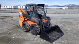 2017 Gehl R105 Skid Steer Loader, Diesel 35 hp, rated capacity: 1050 lbs, operating mass: 4,000 lbs, orange exterior, black interior, vinyl. $28,870.00 plus $375 processing fee, $29,245.00 total payment obligation before taxes.  Listing report, warranty, contract commitment cancellation fee, financing available on approved credit (some limitations and exceptions may apply). All above specifications and information is considered to be accurate but is not guaranteed and no opinion or advice is given as to whether this item should be purchased. We do not allow test drives due to theft, fraud and acts of vandalism. Instead we provide the following benefits: Complimentary Warranty (with options to extend), Limited Money Back Satisfaction Guarantee on Fully Completed Contracts, Contract Commitment Cancellation, and an Open-Ended Sell-Back Option. Ask seller for details or call 604-522-REPO(7376) to confirm listing availability.