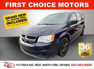 Welcome to First Choice Motors, the largest car dealership in Toronto of pre-owned cars, SUVs, and vans priced between $5000-$15,000. With an impressive inventory of over 300 vehicles in stock, we are dedicated to providing our customers with a vast selection of affordable and reliable options. <br><br>Were thrilled to offer a used 2016 Dodge Grand Caravan SE, blue color with 264,000km (STK#7141) This vehicle was $8990 NOW ON SALE FOR $7990. It is equipped with the following features:<br>- Automatic Transmission<br>- 3rd row seating<br>- Stow & Go<br>- Power windows<br>- Power locks<br>- Power mirrors<br>- Air Conditioning<br><br>At First Choice Motors, we believe in providing quality vehicles that our customers can depend on. All our vehicles come with a 36-day FULL COVERAGE warranty. We also offer additional warranty options up to 5 years for our customers who want extra peace of mind.<br><br>Furthermore, all our vehicles are sold fully certified with brand new brakes rotors and pads, a fresh oil change, and brand new set of all-season tires installed & balanced. You can be confident that this car is in excellent condition and ready to hit the road.<br><br>At First Choice Motors, we believe that everyone deserves a chance to own a reliable and affordable vehicle. Thats why we offer financing options with low interest rates starting at 7.9% O.A.C. Were proud to approve all customers, including those with bad credit, no credit, students, and even 9 socials. Our finance team is dedicated to finding the best financing option for you and making the car buying process as smooth and stress-free as possible.<br><br>Our dealership is open 7 days a week to provide you with the best customer service possible. We carry the largest selection of used vehicles for sale under $9990 in all of Ontario. We stock over 300 cars, mostly Hyundai, Chevrolet, Mazda, Honda, Volkswagen, Toyota, Ford, Dodge, Kia, Mitsubishi, Acura, Lexus, and more. With our ongoing sale, you can find your dream car at a price you can afford. Come visit us today and experience why we are the best choice for your next used car purchase!<br><br>All prices exclude a $10 OMVIC fee, license plates & registration  and ONTARIO HST (13%)