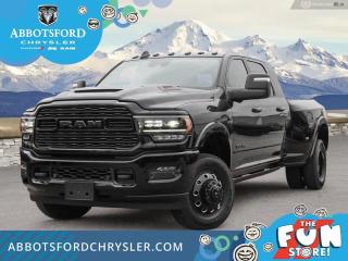 New 2024 RAM 3500 Laramie  - Night Edition - Sunroof - $396.98 /Wk for sale in Abbotsford, BC