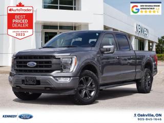 1 owner, great condition, safetied 2023 Ford F-150 Lariat Tremor SueprCrew 4X4 equipped with a 3.5L EcoBoost engine and an automatic transmission now available for sale at Kennedy Ford in Oakville, ON.Options include: 502A equipment group, twin-panel moonroof, interior work surface, FX4 off-road package, trailer tow package, B&O unleashed sound system, power tailgate, Lariat sport package, 360 degree camera, and much moreAdditional Equipment: Tonneau CoverExterior: GreyInterior: Black LeatherPerks of purchasing this vehicle from Kennedy Ford include: non-commission sales representatives, market value pricing, CarFax report with every vehicle, 3 years of tire insurance (we will repair or replace the tire from damage caused by things such as nails/screws), our vehicles come with a safety certificate, in addition to the safety inspection we also complete a 52 point inspection, we use all Ford genuine parts when completing work on the vehicle - no cheap aftermarket parts! Our vehicles also come fully detailed upon delivery.   We offer financing for clients with all types of credit; our on-site financial services managers work closely with 11 different financial institutions to obtain our clients loan approvals.Want more information or to book a test drive? Submit an inquiry.   Google score of 4.6 stars! Experience our family-owned and operated atmosphere for yourself at our full-service Ford Dealership.   We are located at the corner of Dorval & Wyecroft Road in beautiful Oakville, ON, just south of the QEW.   280-South Service Road West Oakville, ON.SALES HOURS: Monday - Thursday : 9:00am - 7:00pm Friday: 9:00am - 6:00pm Saturday: 9:00am - 5:00pm Sunday: CLOSED Appointments are recommended to ensure we have the vehicle ready for when you arrive.   Submit an inquiry to book an appointment.