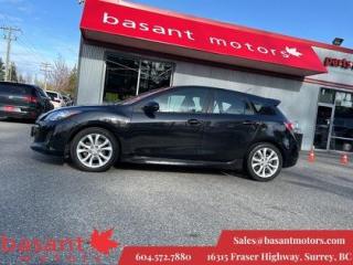 Used 2013 Mazda MAZDA3 Manual!! Low KMs, Sunroof, Alloy Wheels, Leather! for sale in Surrey, BC