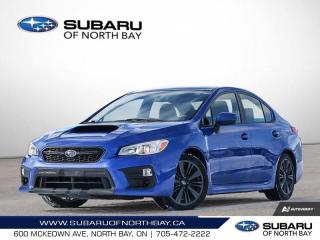 Used 2020 Subaru WRX MT   - Carplay - Android Auto -  Low KM for sale in North Bay, ON