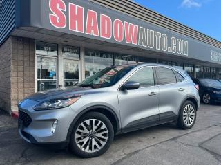 Used 2021 Ford Escape AWD|TITANIUM|NAVI|PANO ROOF|LEATHER|HET&COOLSEATS| for sale in Welland, ON