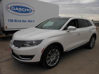 Used 2018 Lincoln MKX Reserve AWD | LOW KM | Park Assist | Navigation | Panoramic Roof | Apple CarPlay | Android Auto | for sale in Kitchener, ON