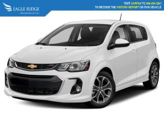 Used 2018 Chevrolet Sonic LT Auto Low tire pressure warning, Power steering, Remote keyless entry, Speed control for sale in Coquitlam, BC