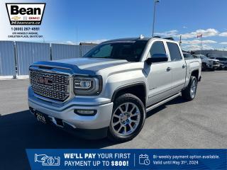 Used 2018 GMC Sierra 1500 Denali 5.3L V8 WITH REMOTE START/ENTRY, HEATED SEATS, HEATED STEERING WHEEL, VENTILATED SEATS, SUNROOF for sale in Carleton Place, ON