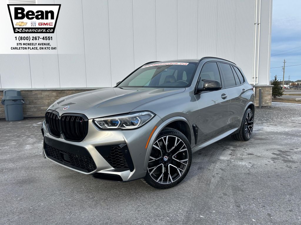 Used 2023 BMW X5 M Competition 4.4L 8CYL WITH REMOTE START/ENTRY, HEATED SEATS, HEATED STEERING WHEEL, VENTILATED SEATS, SUNROOF, HEATED CUP HOLDER, SURROUND SOUND SYSTEM for Sale in Carleton Place, Ontario