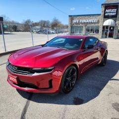 2021 Chevrolet Camaro LT
- In Burgundy 
- Equipped with a powerful 2.0-liter Engine 
- Smooth and responsive 10-speed automatic transmission
- Seating for up to 4 passengers
- Heated Front Seats
- Heated Steering Wheel
- Touchscreen Infotainment System 
- Rearview Camera
- Remote Start
- Keyless Entry
- Many More Features!
Come see us today!