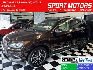 Used 2019 Infiniti QX60 Pure AWD+New Tires+360 CAM+DVDs+GPS+CLEAN CARFAX for sale in London, ON