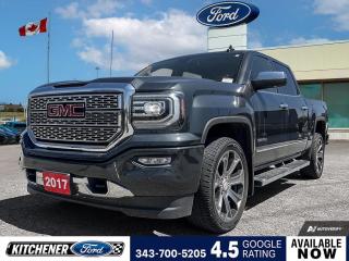 Used 2017 GMC Sierra 1500 Denali HEATED AND COOLED SEATS | HEATED STEERING WHEEL | BOSE SOUND SYSTEM for sale in Kitchener, ON