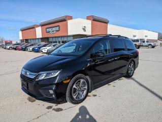 <p>Come Finance this vehicle with us. Apply on our website stonebridgeauto.com </p><p> </p><p>2019 Honda Odyssey EX with 122000kms. 3.5 liter V6 Front wheel drive </p><p> </p><p>Clean title and safetied. Always owned in Manitoba. No major collisions on record. Serviced here in Steinbach!</p><p> </p><p>Command start </p><p>Heated front seats </p><p>Power sliding doors </p><p>Apple Carplay/Android auto </p><p>Tri climate control </p><p>Built in Vacuum cleaner system</p><p>Adaptive cruise control </p><p>Lane departure warning </p><p>Sunroof </p><p> </p><p>We take trades! Vehicle is for sale in Steinbach by STONE BRIDGE AUTO INC. Dealer #5000 we are a small business focused on customer satisfaction. Financing is available if needed. Text or call before coming to view and ask for sales. </p>