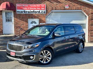 Used 2017 Kia Sedona SXL+ HTD/CLD Leather Sunroof CarPlay Backup XM 7ST for sale in Bowmanville, ON
