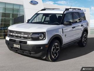 Used 2022 Ford Bronco Sport Big Bend Ford Co Pilot | Convenience Pack | Local Vehicle for sale in Winnipeg, MB