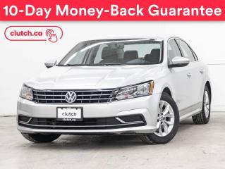 Used 2016 Volkswagen Passat Trendline + w/ Apple CarPlay, Rearview Cam, Cruise Control for sale in Toronto, ON