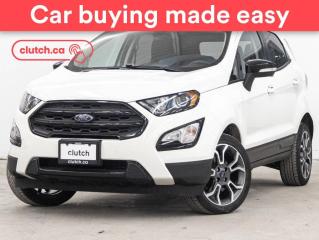 Used 2019 Ford EcoSport SES 4WD w/ SYNC 3, Rearview Cam, A/C for sale in Toronto, ON