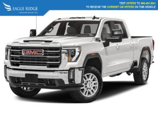 2024 GMC Sierra 2500HD, Navigation, Heated Seats, 4WD,13.4 Inch Touchscreen with Google Built. Navigation, Heated Seats, Remote Vehicle start, Engine control stop start, Auto Lock Rear Differential, Automatic emergency breaking, HD surround vision