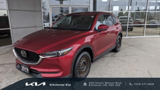 <p>Our 2019 Mazda CX-5 Grand Touring AWD is in incredible condition! The interior is virtually brand new - the previous owner who traded it in took amazing care of it. A great equipment list: heads up display, navigation, all wheel drive, leather, sunroof, a set of loose winter tires are included. There are no accidents on the Carfax report. If you are looking for a beautiful SUV, you've found it.</p>

<p> </p>

<p>Kitchener Kia’s Used Car Philosophy: Provide each client with an open, honest and transparent used car buying process. With the use of real time pricing software, complimentary Carfax reports and an in-depth safety inspection review, you can rest assured that your used car purchase will offer you the best value and use of your time.</p>

<p>Kitchener Kia proudly serves all neighbouring communities including: Kitchener, Waterloo, Cambridge, Guelph, St. Thomas, Strathroy, Clinton, Owen Sound, Sarnia, Listowel, Woodstock, Grand Bend, Port Stanley, Belmont, Ingersoll, Brantford, Paris, and Chatham.</p>

<p><strong>519-571-2828<br />
sales@kitchenerkia.com</strong></p>

<p>OAC and term subject to bank approval and year of vehicle.</p>
OAC and term subject to bank approval and year of vehicle.