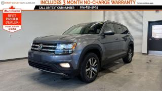 ** 2018 Volkswagen Atlas Comfortline AWD ** 7 PASSENGER SEATING | POWER ADJUSTABLE AND HEATED LEATHER SEATS | REAR CLIMATE CONTROL | BLIND SPOT MONITORING | KEYLESS ENTRY | BLUETOOTH CONNECTIVITY

Welcome to West Coast Auto & RV - Proudly offering one of Winnipegs Largest selections of Pre-Owned vehicles and winner of AutoTraders Best Priced Dealer Award 4 consecutive years in 2020 | 2021 | 2022 and 2023! All Pre-Owned vehicles are completely safety-certified, come with a free Carfax history report and are also backed by a 3-Month Warranty at no charge!

This vehicle is eligible for extended warranty programs, competitive financing, and can be purchased from anywhere across Canada. Looking to trade a vehicle? Contact a Sales Associate today to complete a complimentary appraisal either in store or from the comfort of your own home!

Check out our 4.8 Star Rating on Google and discover why more customers are choosing to shop with West Coast Auto & RV. Call us or Text us at (204) 831 5005 today to book your test drive today! 

DP#0038