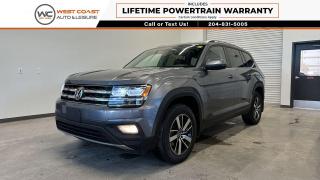 Used 2018 Volkswagen Atlas Comfortline AWD | Leather | Dual Climate | Cruise for sale in Winnipeg, MB