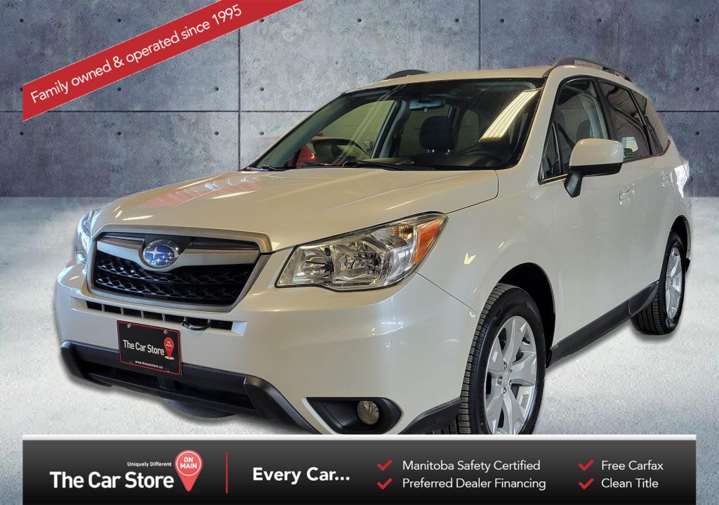 Used 2015 Subaru Forester Touring Manual Heated Seats/Sunroof/No Accidents! for Sale in Winnipeg, Manitoba