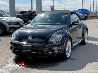 Used 2019 Volkswagen Beetle Convertible 2.0L Wolfsburg! Convertible! Clean CarFax! for sale in Whitby, ON
