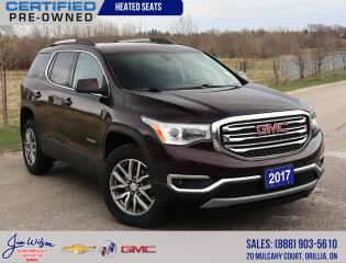 Purple 2017 GMC Acadia SLE-2 4D Sport Utility AWD
6-Speed Automatic 3.6L V6 SIDI DOHC VVT


Did this vehicle catch your eye? Book your VIP test drive with one of our Sales and Leasing Consultants to come see it in person.

Remember no hidden fees or surprises at Jim Wilson Chevrolet. We advertise all in pricing meaning all you pay above the price is tax and cost of licensing.


Awards:
  * IIHS Canada Top Safety Pick with optional front crash prevention